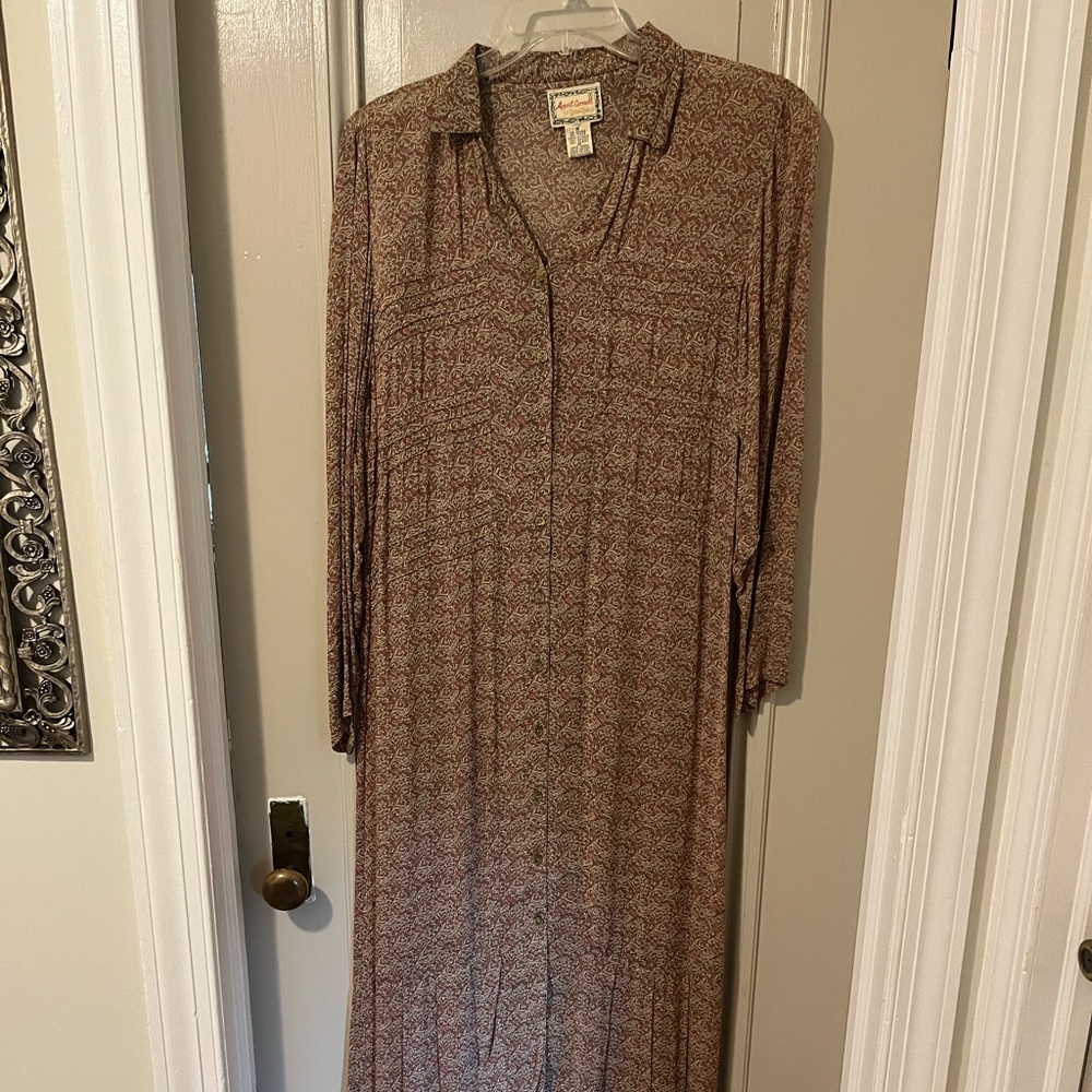 April Cornell vintage maxi dress